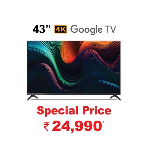 LED TV 43" 4K GOOGLE TV