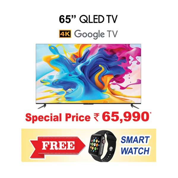 LED TV 65'' QLED TV 4K GOOGLE TV